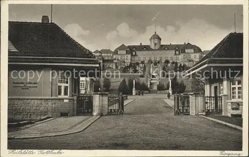 Bad Gottleuba Berggiesshuebel Kurhaus Eingangstor Kat. Bad Gottleuba Berggiesshuebel