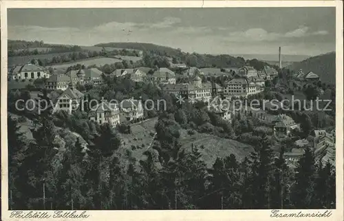 Bad Gottleuba Berggiesshuebel Heilstaette der LVA Gesamtansicht Kat. Bad Gottleuba Berggiesshuebel