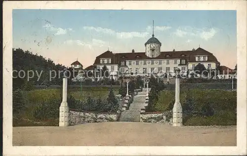 Bad Gottleuba Berggiesshuebel Heilstaette der LVA Sachsen Kurhaus Kat. Bad Gottleuba Berggiesshuebel