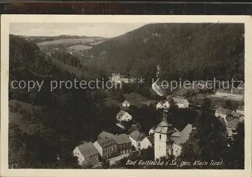 Bad Gottleuba Berggiesshuebel Klein Tirol Teilansicht Kat. Bad Gottleuba Berggiesshuebel