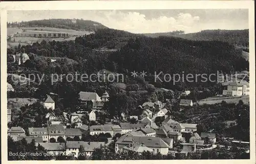 Bad Gottleuba Berggiesshuebel Klein Tirol Teilansicht Kat. Bad Gottleuba Berggiesshuebel