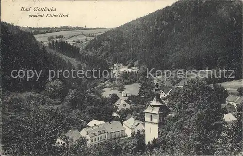 Bad Gottleuba Berggiesshuebel Teilansicht Klein Tirol Kat. Bad Gottleuba Berggiesshuebel