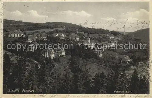 Bad Gottleuba Berggiesshuebel Heilstaette der LVA Sachsen Gesamt Kat. Bad Gottleuba Berggiesshuebel