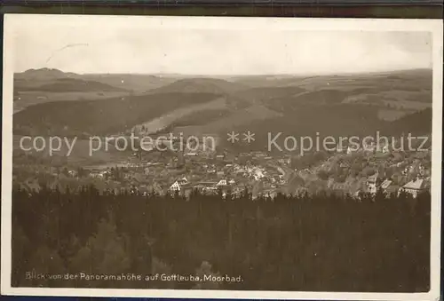 Bad Gottleuba Berggiesshuebel Blick von der Panoramahoehe Kat. Bad Gottleuba Berggiesshuebel