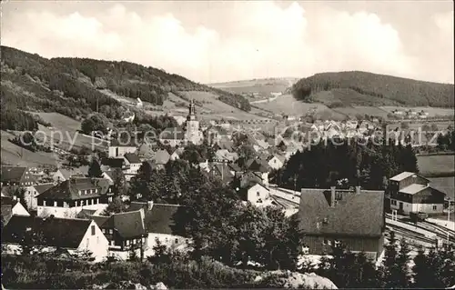 Geising Erzgebirge Panorama Kat. Geising Osterzgebirge