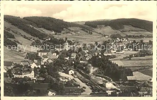 Geising Erzgebirge Panorama Kat. Geising Osterzgebirge