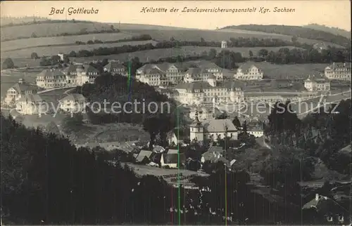 Bad Gottleuba Berggiesshuebel Heilstaette der LVA Sachsen Kat. Bad Gottleuba Berggiesshuebel