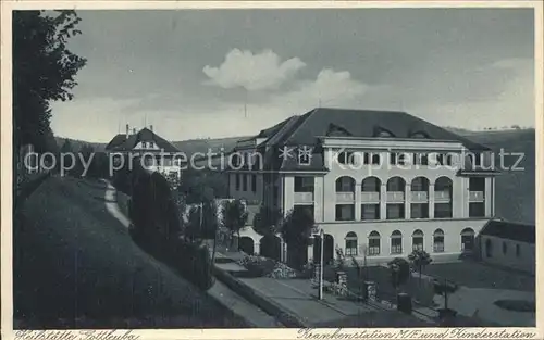 Bad Gottleuba Berggiesshuebel Heilstaette Krankenstation MF und Kinderheim Kat. Bad Gottleuba Berggiesshuebel