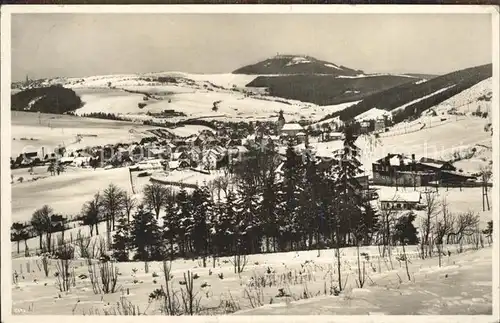 Geising Erzgebirge Jugendherberge Panorama Kat. Geising Osterzgebirge