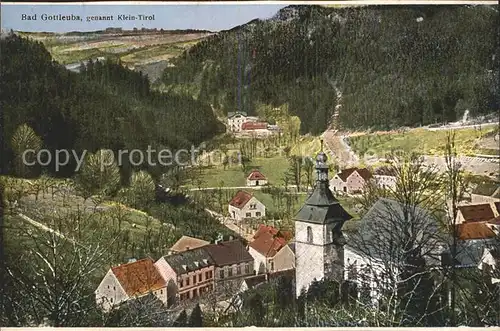 Bad Gottleuba Berggiesshuebel Klein Tirol Teilansicht Kat. Bad Gottleuba Berggiesshuebel