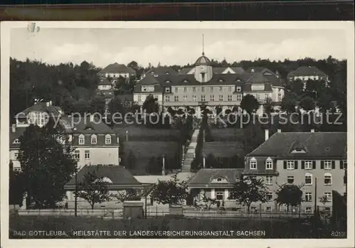 Bad Gottleuba Berggiesshuebel Heilstaette der LVA Sachsen Kat. Bad Gottleuba Berggiesshuebel