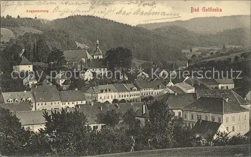 Bad Gottleuba Berggiesshuebel mit Augustusberg Kat. Bad Gottleuba Berggiesshuebel