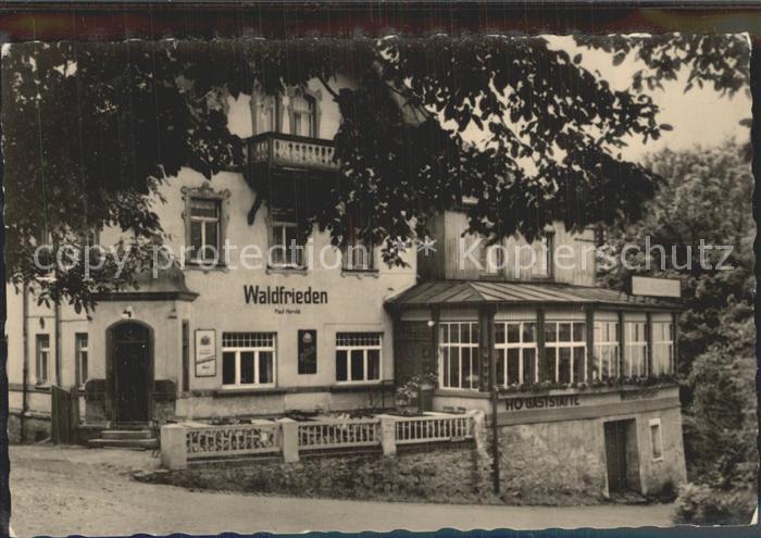 AK / Ansichtskarte Augustusburg Kommissions Gaststaette zum Schlossberg