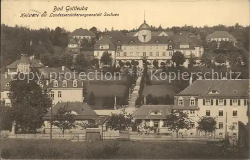 Bad Gottleuba Berggiesshuebel Heilstaette der LVA Sachsen Kat. Bad Gottleuba Berggiesshuebel