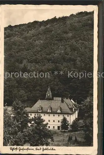 Bad Gottleuba Berggiesshuebel Schloss Giessenstein Kat. Bad Gottleuba Berggiesshuebel