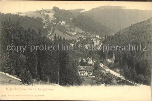 Kipsdorf Panorama Kat. Altenberg