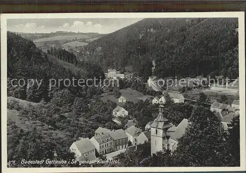 Bad Gottleuba Berggiesshuebel Klein Tirol Kat. Bad Gottleuba Berggiesshuebel