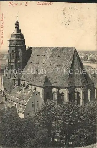 Pirna Stadtkirche Kat. Pirna