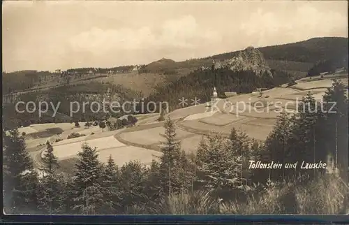 Waltersdorf Zittau Tollenstein und Lausche Kat. Grossschoenau Sachsen