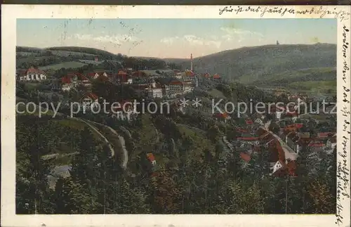 Bad Gottleuba Berggiesshuebel Heilstaette Panorama Kat. Bad Gottleuba Berggiesshuebel