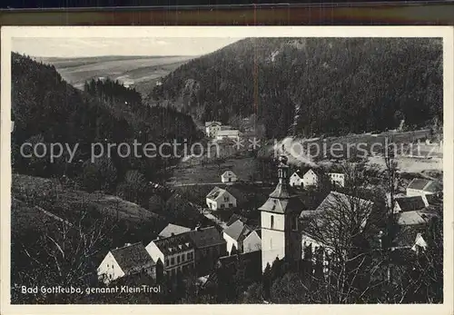 Bad Gottleuba Berggiesshuebel Klein Tirol Kat. Bad Gottleuba Berggiesshuebel