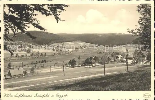 Rehefeld Zaunhaus Panorama Kat. Altenberg