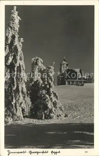 Zinnwald Georgenfeld Kirche Kat. Altenberg