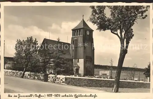 Zinnwald Georgenfeld Exulantenkirche Kat. Altenberg