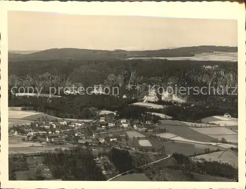 Weissig Struppen mit Basteigruppe / Struppen /Saechsische Schweiz-Osterzgebirge LKR