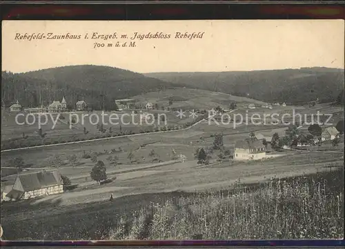 Rehefeld Zaunhaus Jagdschloss Kat. Altenberg