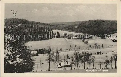 Rehefeld Zaunhaus Winter Kat. Altenberg