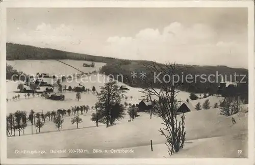 Rehefeld Zaunhaus Grenzbaude Kat. Altenberg