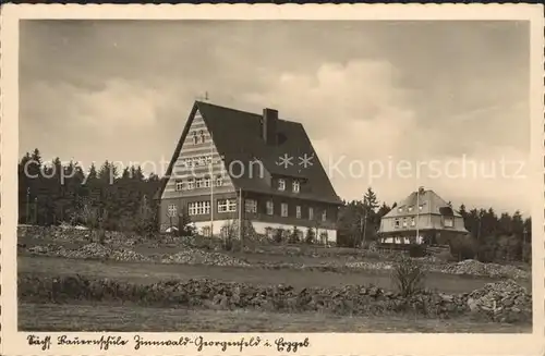 Zinnwald Georgenfeld Bauernschule Kat. Altenberg