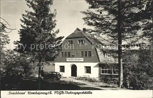 Hirschsprung Buschhaus Kat. Altenberg