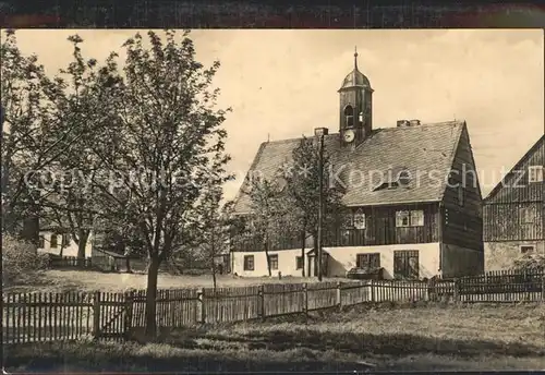 Zinnwald Georgenfeld Altes Huettenhaus Kat. Altenberg
