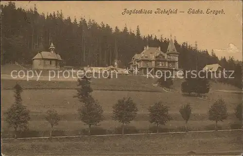 Rehefeld Zaunhaus Jagdschloss Kat. Altenberg