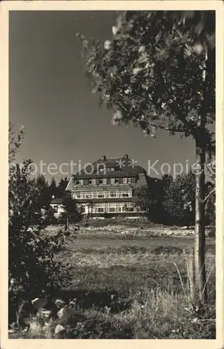 Zinnwald Georgenfeld Ferienheim Lugsteinhof Kat. Altenberg