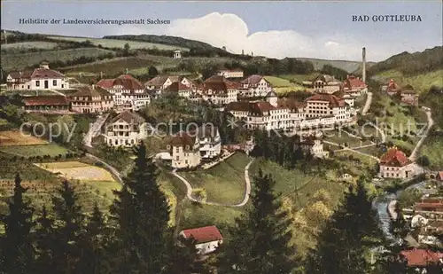 Bad Gottleuba Berggiesshuebel Stadtansicht Kat. Bad Gottleuba Berggiesshuebel