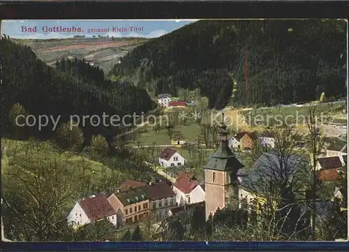 Bad Gottleuba Berggiesshuebel Stadtansicht Kat. Bad Gottleuba Berggiesshuebel