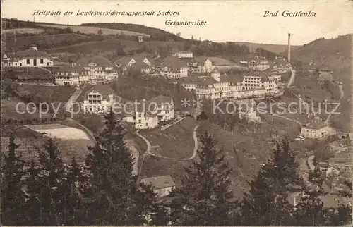 Bad Gottleuba Berggiesshuebel Stadtansicht Kat. Bad Gottleuba Berggiesshuebel