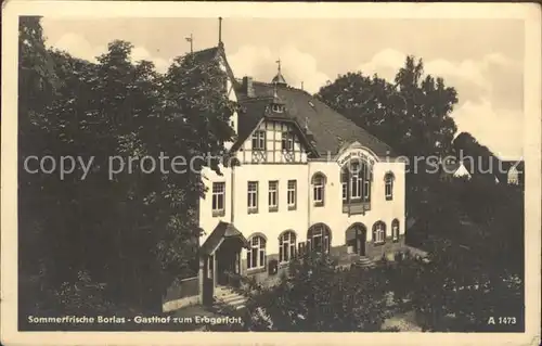 Borlas Gasthof zum Erbgericht Kat. Hoeckendorf