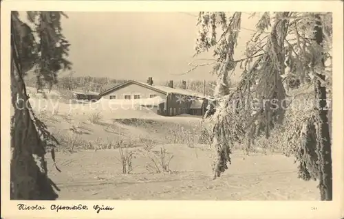 Zinnwald Georgenfeld Winter Kat. Altenberg