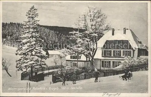 Rehefeld Zaunhaus Ski Kat. Altenberg