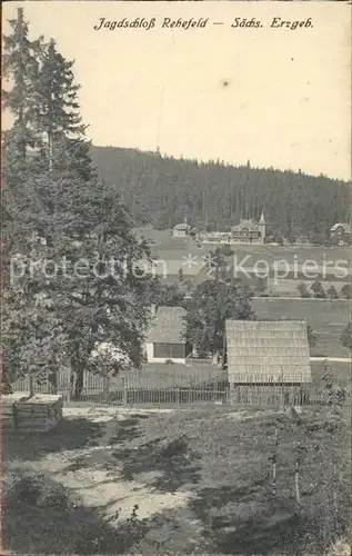 Rehefeld Zaunhaus Jagdschloss Kat. Altenberg