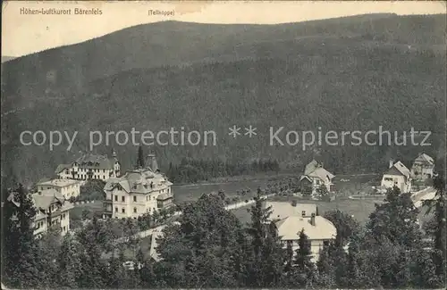 Baerenfels Erzgebirge Tellkoppe Kat. Altenberg