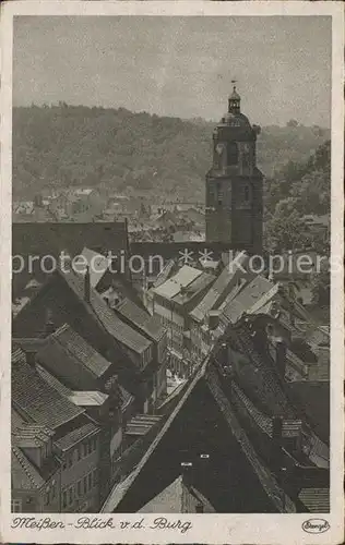 Meissen Elbe Sachsen Frauenkirche Kat. Meissen