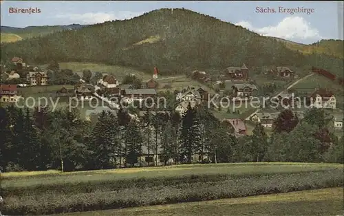 Baerenfels Erzgebirge  Kat. Altenberg