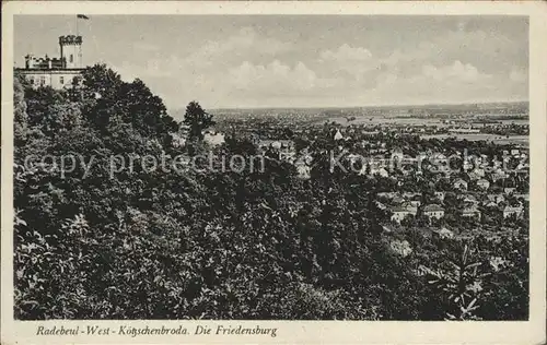 Koetzschenbroda Die Friedensburg Kat. Radebeul