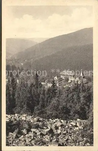 Baerenfels Erzgebirge Partie am Hotel Der Kaiserhof Kat. Altenberg