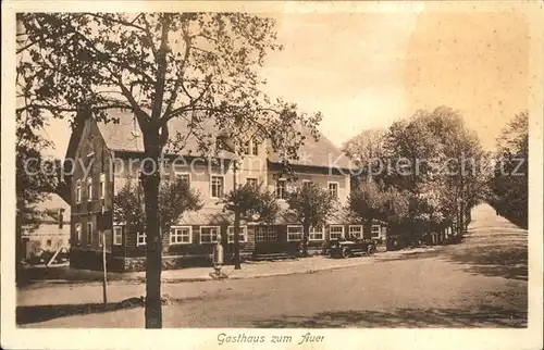 Moritzburg Sachsen Gasthaus zum Auer Kat. Moritzburg Dresden